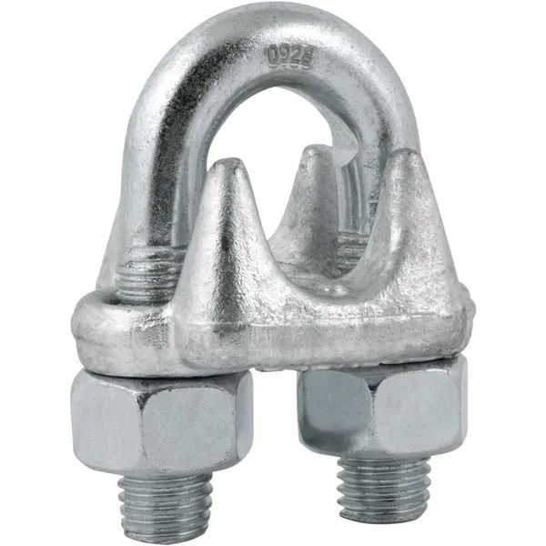 Clips para cabo de aço 7/8" - 22,20 mm pesado encartelado - VONDER PLUS