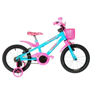 Bicicleta Infantil Cairu Aro 16 Fadinha Azul Bebe E Pink (MP)