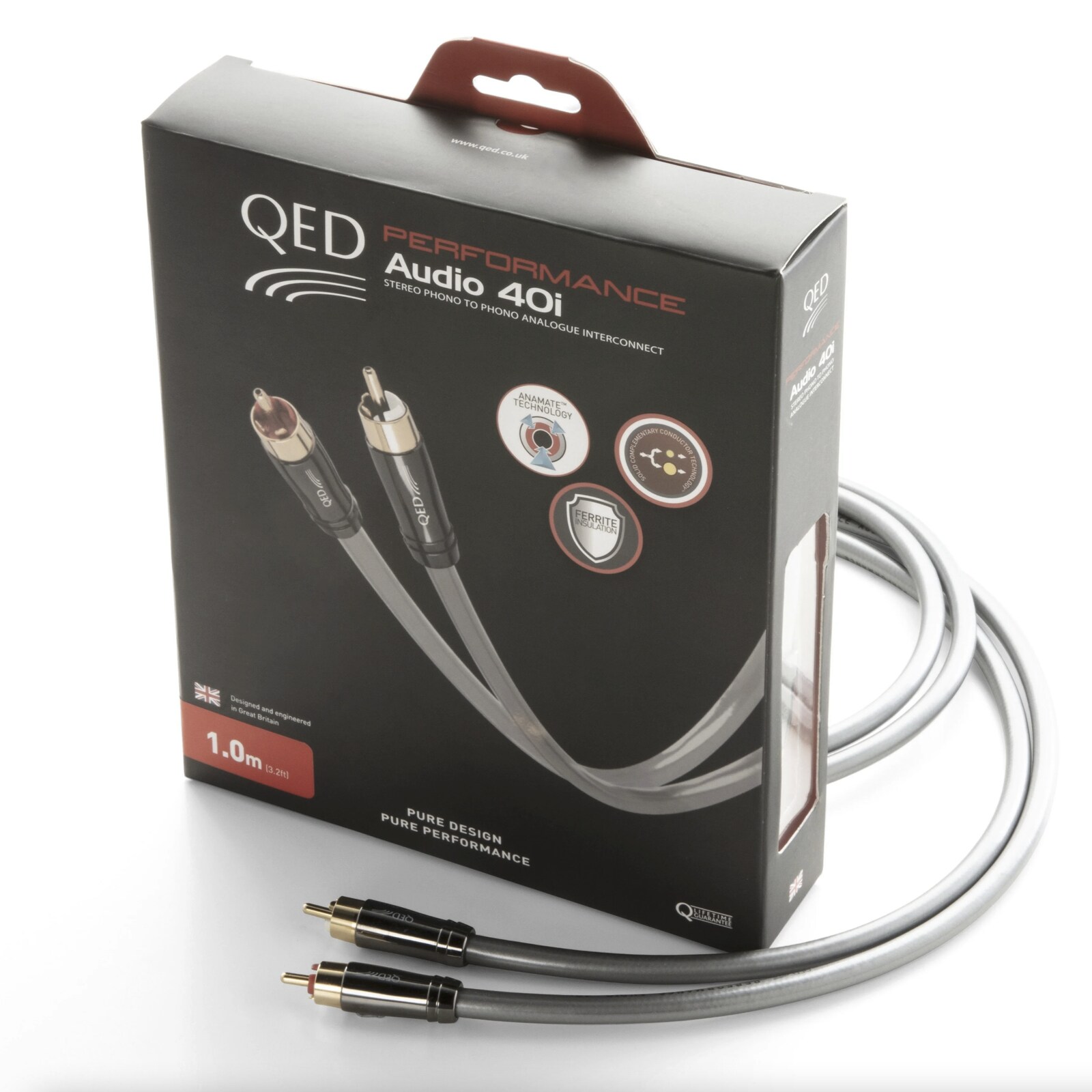 Cabo RCA QED PERFORMANCE Audio 40i - 1m