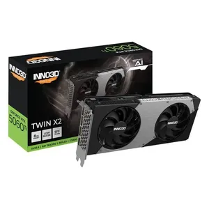 Placa de Vídeo Geforce Rtx 5060 Ti 8gb Gddr7 128bits Twin X2 N506T2-08D7-193075N Inno3d Placa de Vídeo Geforce Rtx 5060 Ti 8gb Gddr7 Twin X2 N506T2-08D7-193075N Inno3d