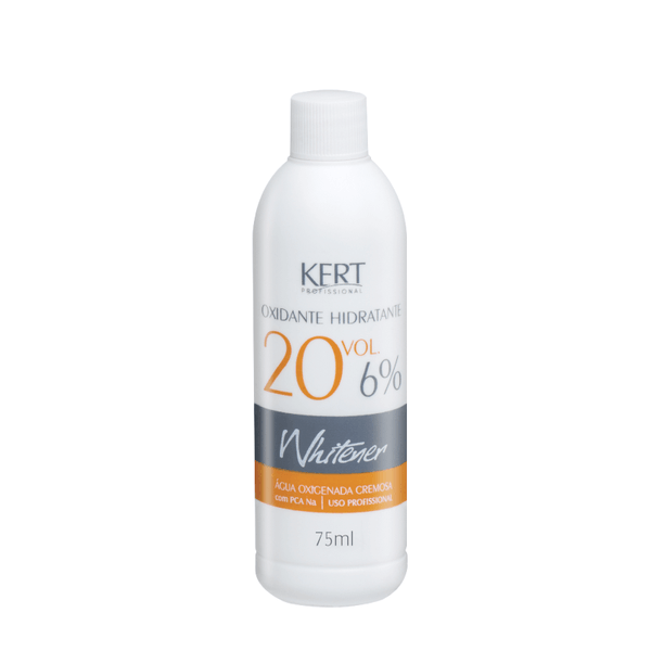 Água Oxigenada Kert Whitener 20 Volumes 75ml Oxidante Kert Whitener 20 Volumes 75ml