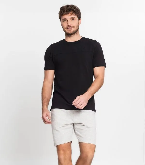 Bermuda Masculina Plus Size Moletom Diametro Cinza Plus G4