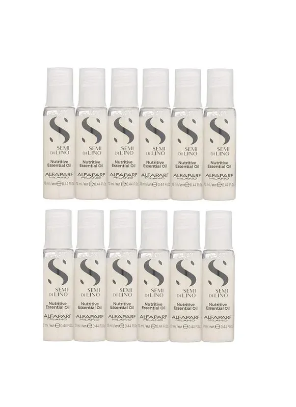 Kit Ampola Alfaparf Semi Di Lino Moisture Nutritive Essential Oil (12x 13ml)