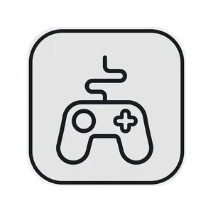 Luminária Box Controle Gamer Light Branco