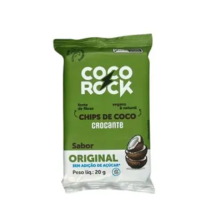 Chips de Coco COCO ROCK Original Sem Açúcar 20g