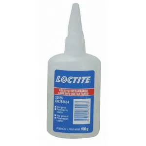Adesivo instantâneo cianoacrilato industrial 496 100 g 268686 - LOCTITE