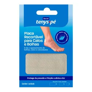 Placa Recortável Tenys Pé para Calos e Bolhas 1 Unidade