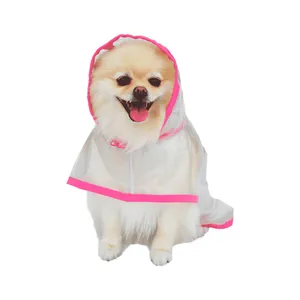 Capa de Chuva para Cachorro Rosa Bichinho Chic N° 05