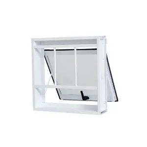Janela Maxim-ar Grade Tubolar Vidro Liso 80X60X12 Branco Unicsol Ramassol