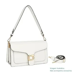 Bolsa Travistar Crossbody Clutch Branco A-MBI