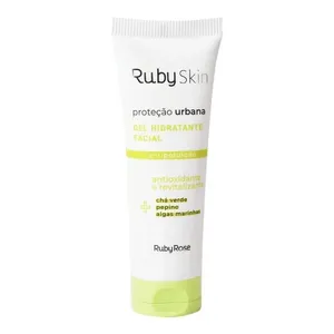 Gel Hidratante Facial Ruby Rose Proteção Urbana Chá Verde 50g