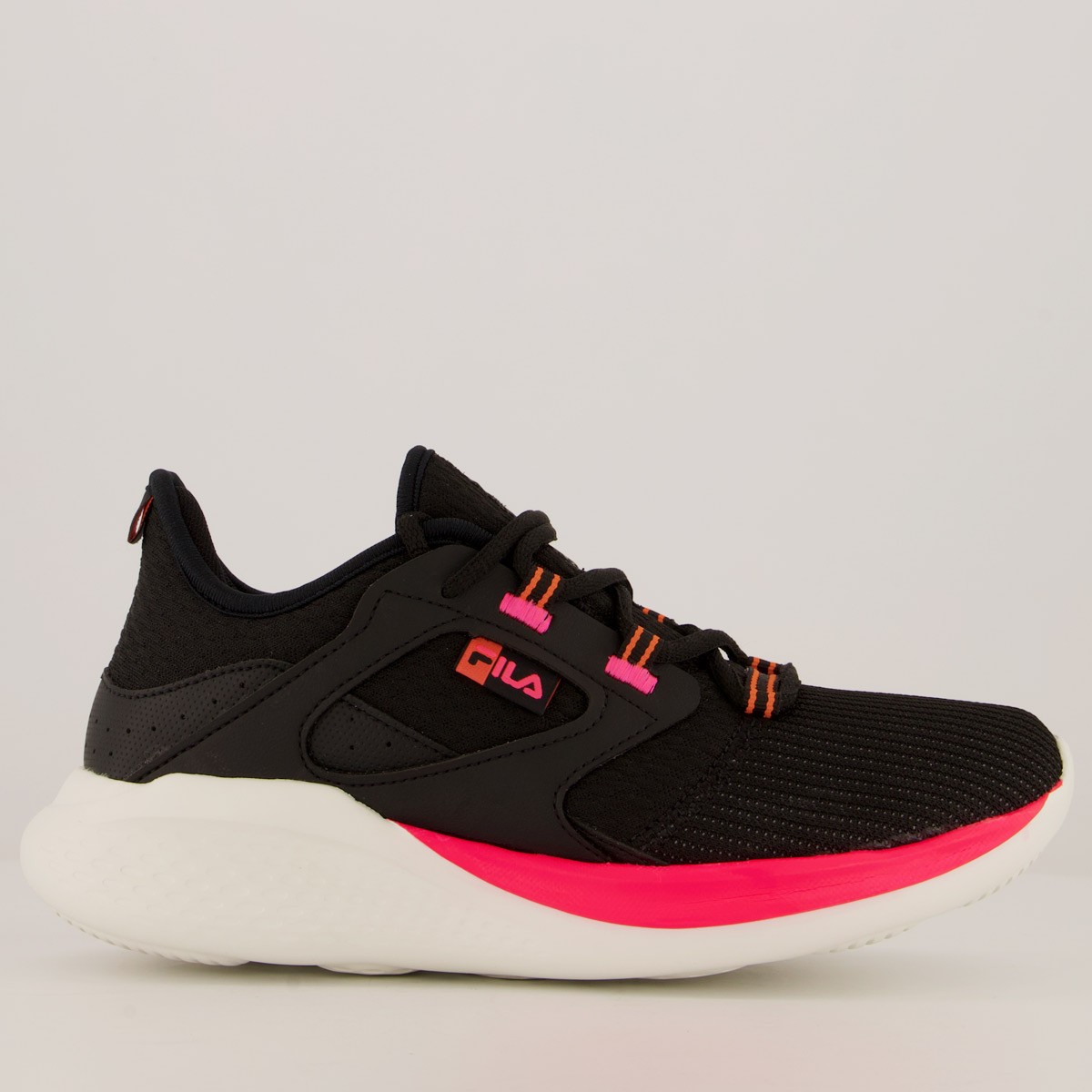 Tênis Fila Activity Feminino Preto e Rosa