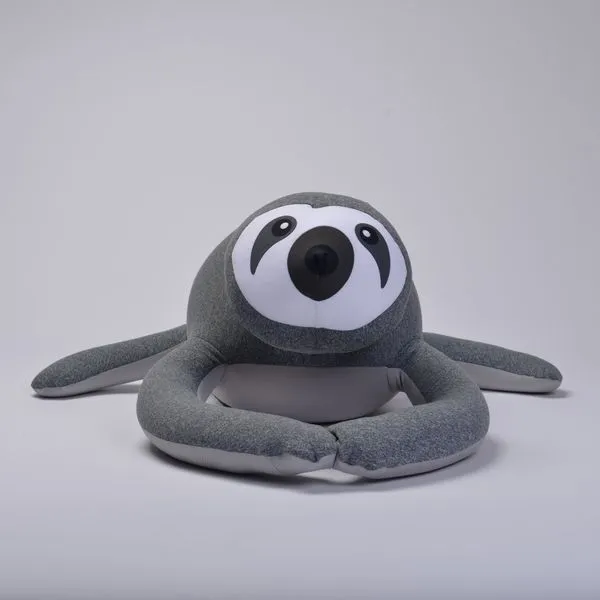 Bichinho Preguiça Zé Moleza Cinza Mescla