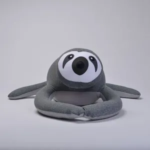 Bichinho Preguiça Zé Moleza Cinza Mescla