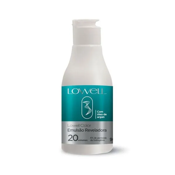 Água Oxigenada Lowell 20 Volumes 90ml Emulsão Reveladora Lowell 20 Volumes 90ml