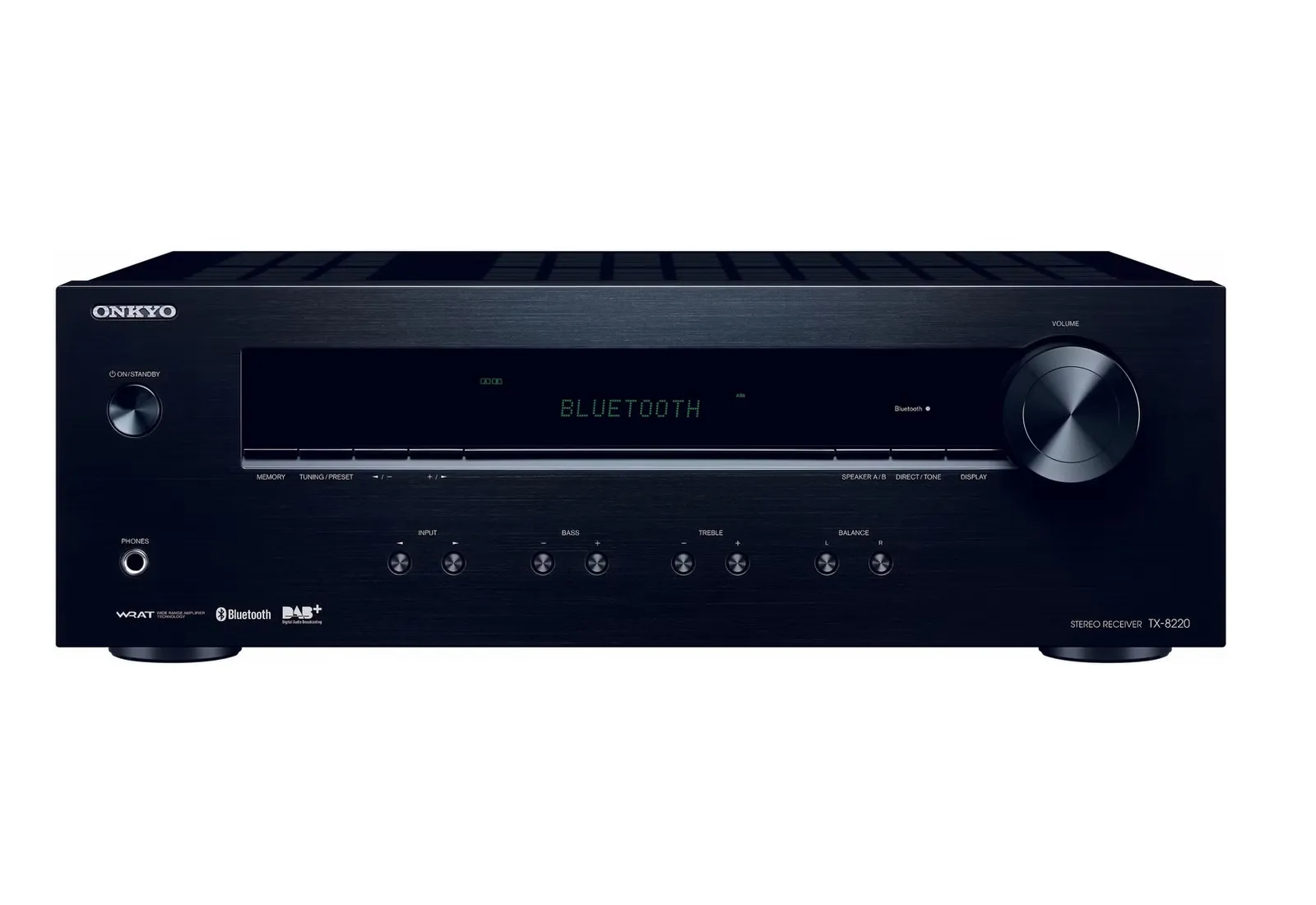 220v - Onkyo TX-8220 Receiver Estéreo Saída Subwoofer Bluetooth Entrada Phono - 220V