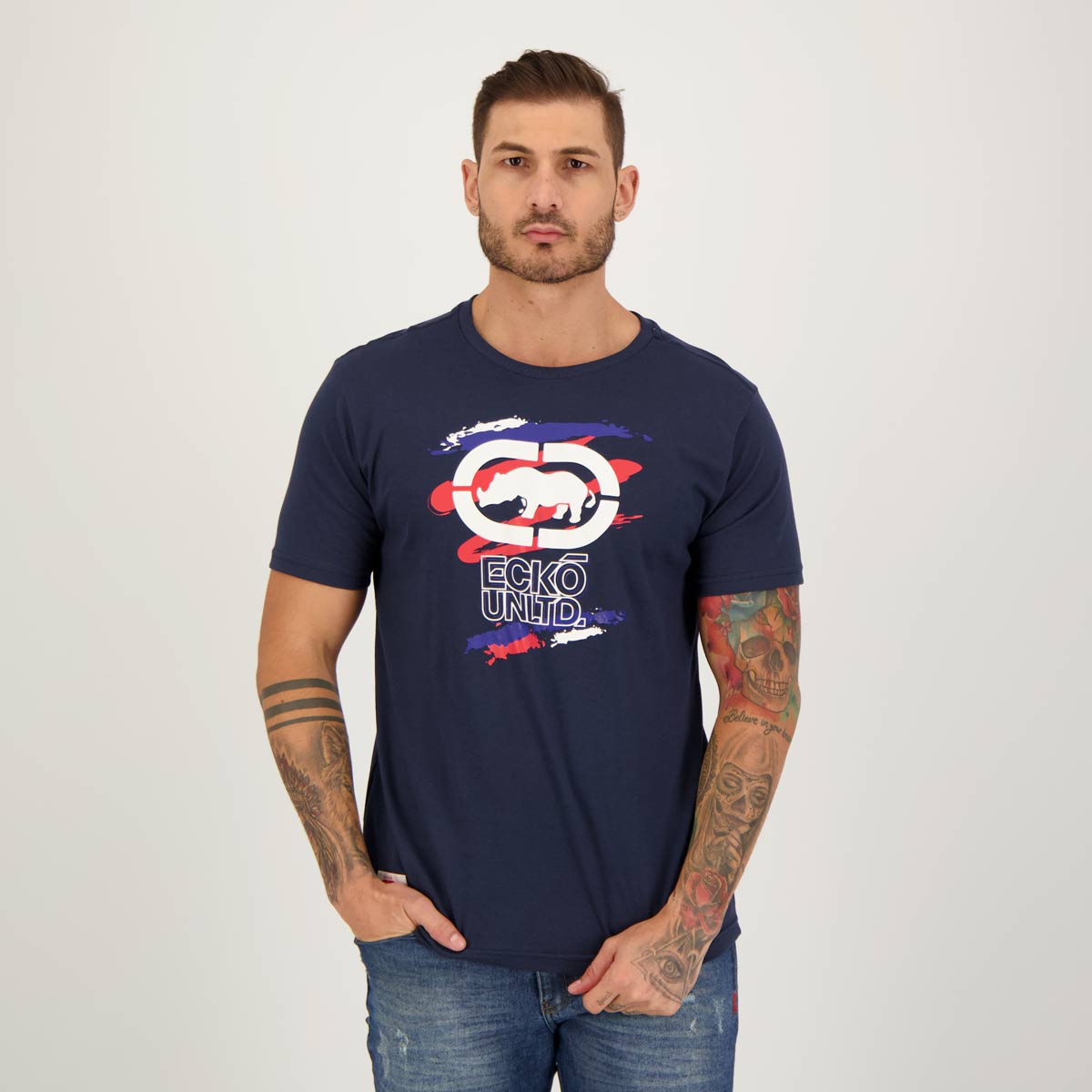 Camiseta Ecko Gift Marinho