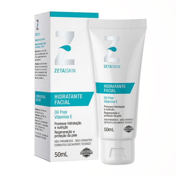 Hidratante Facial Zeta Skin Oil Free e Vitamina E 50ml
