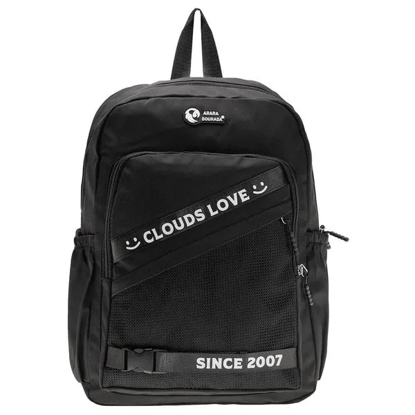 Mochila Feminina Arara Dourada - 6629 PRETO