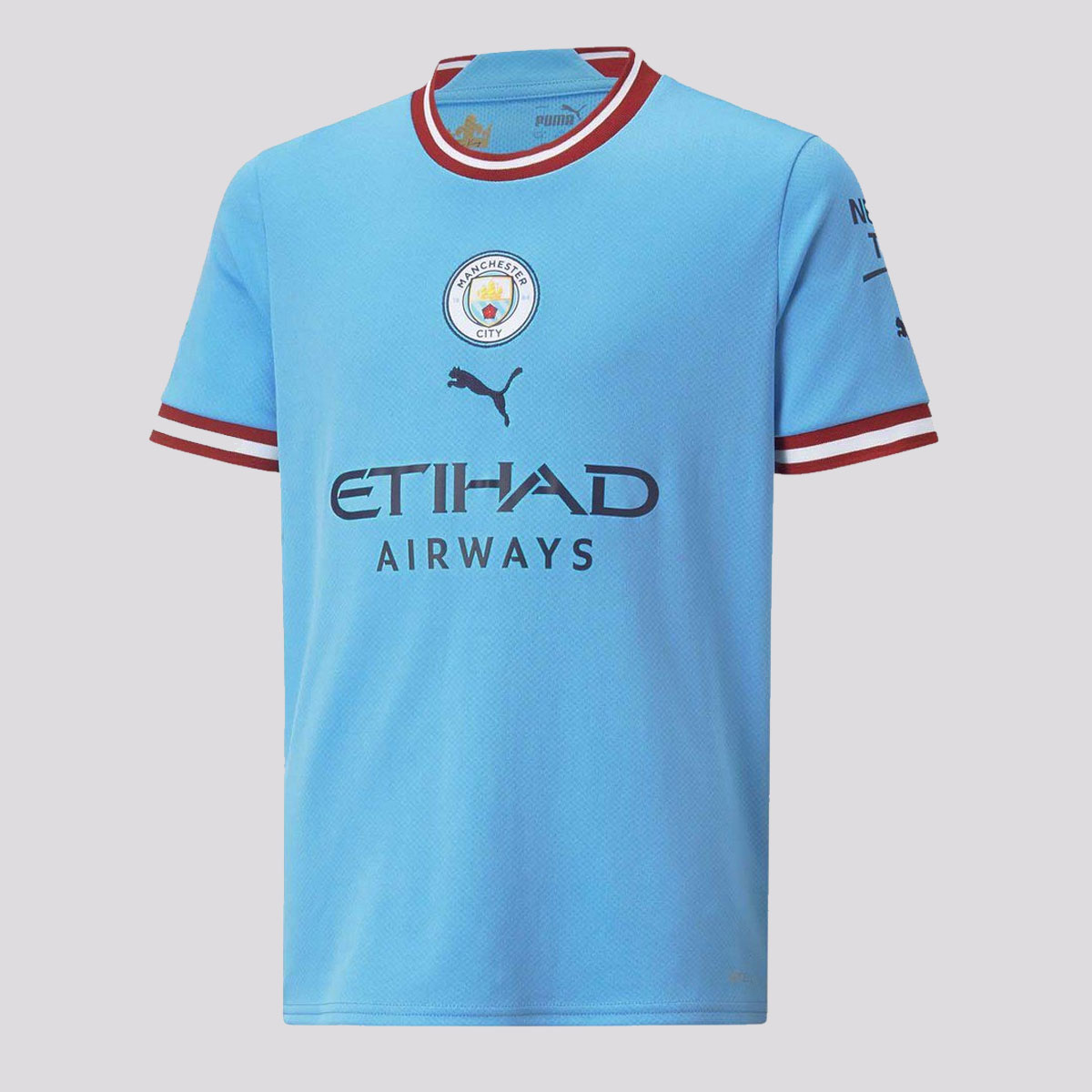 Camisa Puma Manchester City Home 2023 Juvenil