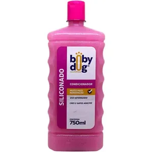 Condicionador Para Cães E Gatos Adultos Boby Dog Siliconado 750ML (MP)