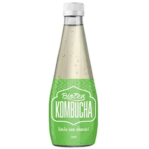 Chá Biozen Kombucha Limão Siciliano com Abacaxi 330ml