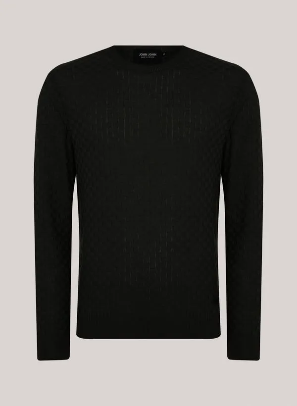 Suéter Tricot Square John John Masculino GG