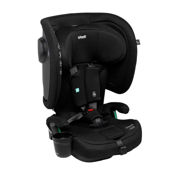 Cadeirinha Infantil 1,3 a 12 Anos Preto Domus i-Size Infanti