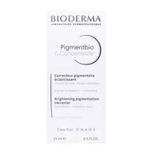 Sérum Concentrado Clareador e Antioxidante Bioderma Pigmentbio C Concentrate 15ml