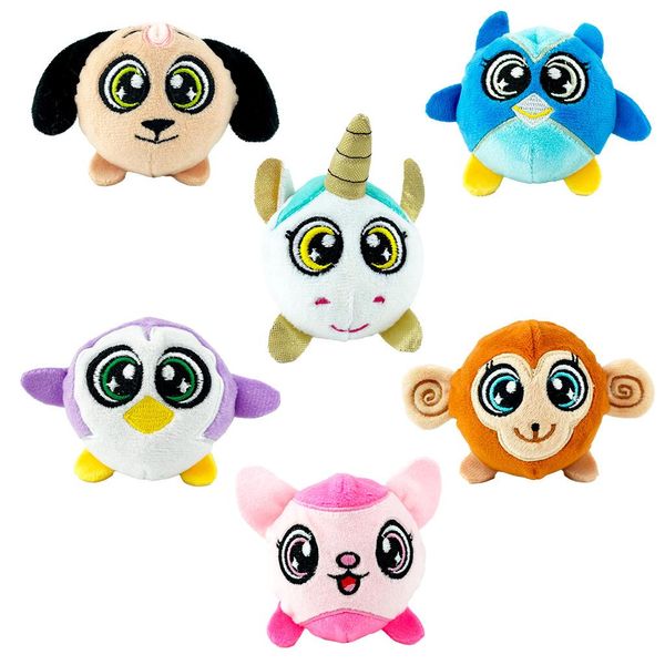 Pelúcia - Squish Mania - Animais - Sortido - 7cm - Toyng