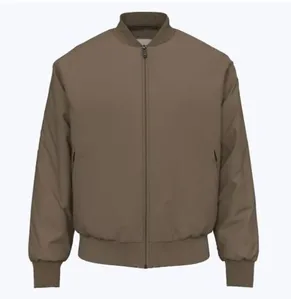 Jaqueta Calvin Klein Bomber Slim - Caqui Medio Jaqueta Calvin Klein Bomber Slim Caqui Medio Gg