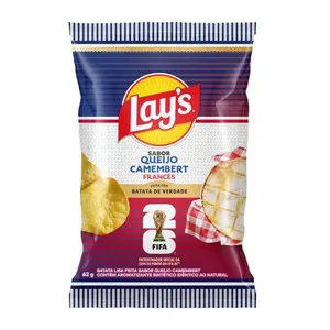 Batata Lisa Lays Copa Queijo Camembert Francês 62g BATATA LISA LAYS COPA QUEIJO 62G