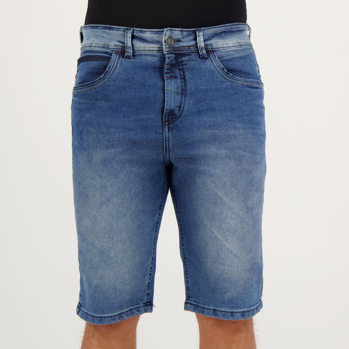 Bermuda Ecko Jeans Details Azul