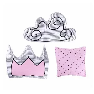 Kit Almofada Minasrey 3 Peças Rosa (MP)