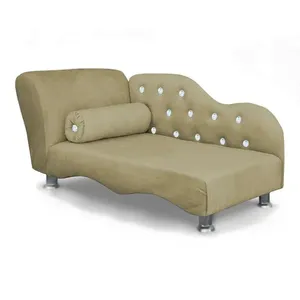 Caminha Mini Poltrona Divã Strass para Cães e Gato Loja Sheep Veludo Capuccino 62cm 1 Unidade Caminha Divã Strass para Pet Pequeno Loja Sheep Veludo Capuccino 62cm 1 Unidade