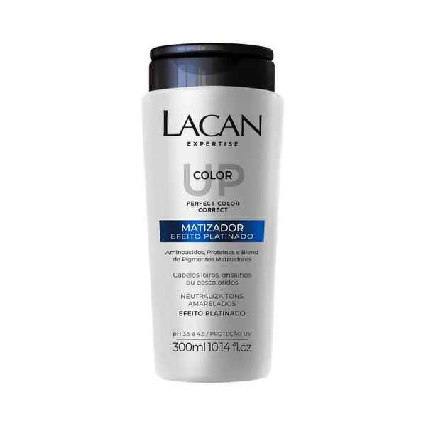Matizador Lacan Color Up Efeito Platinado 300ml Matizador Lacan 300ml Color Up Efeito Platinado