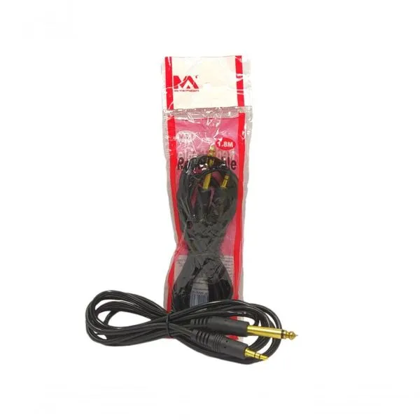 Cabo P2 Auxiliar Audio P2 / P10 1,8 Metros Maxmidia