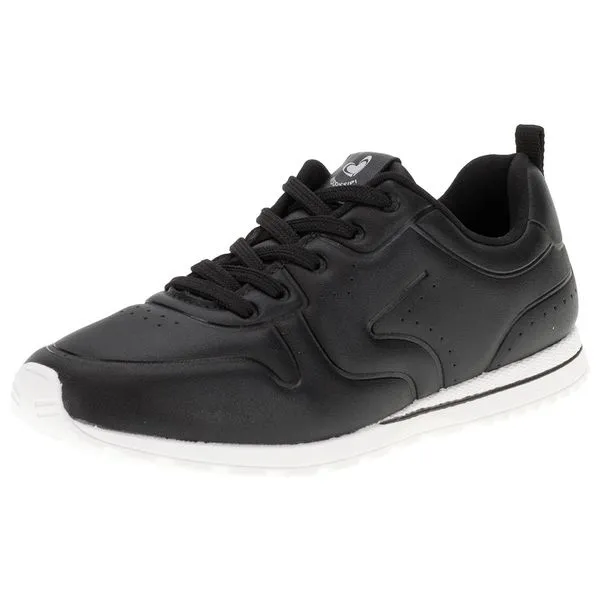 Tênis Feminino Casual Mississipi - Q7401 PRETO 34