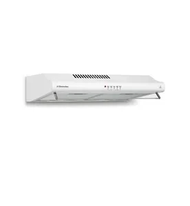 Depurador de Ar Parede Electrolux 60cm Branco com Filtro Lavável e Máscara Captadora de Ar (DE60B) 127V