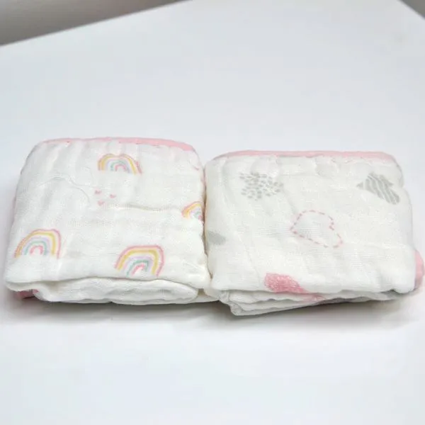 Kit Paninho de Boca com 2 Peças - 1538 Chuva de Amor