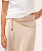 cinto corrente fino dourado 90CM