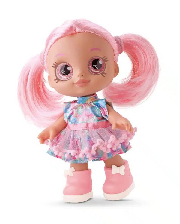 Boneca Mechinhas Terere Rainbow Girls 26cm Bambola 732