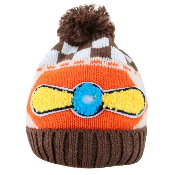 Touca Gorro Infantil Marrom Aviador Colorida Tamanho único