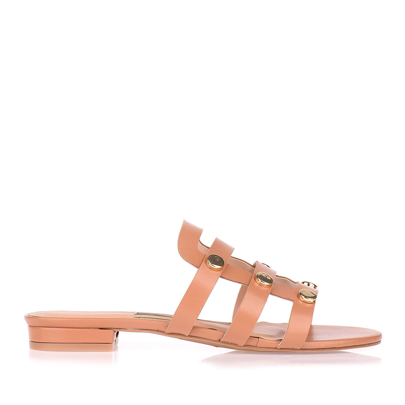 Flat New Couro Tan