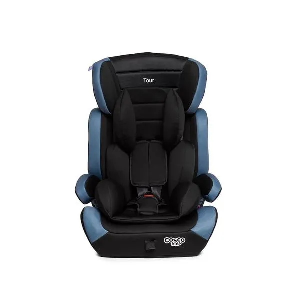 Cadeirinha para Carro Tour 9 a 36 kg Preto e Azul - Cosco