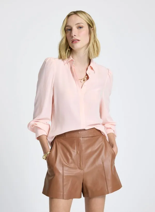 Camisa Le Lis Gil Nina III Seda Feminina 44