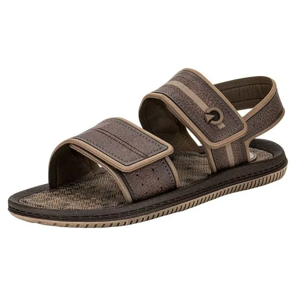 Sandália Masculina Fiji IV Cartago - 11609 CAFÉ/BEGE 01 41