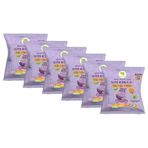 Kit 6X: Biscoito de Polvilho Super Berinjela Vegano Crilancha 20g
