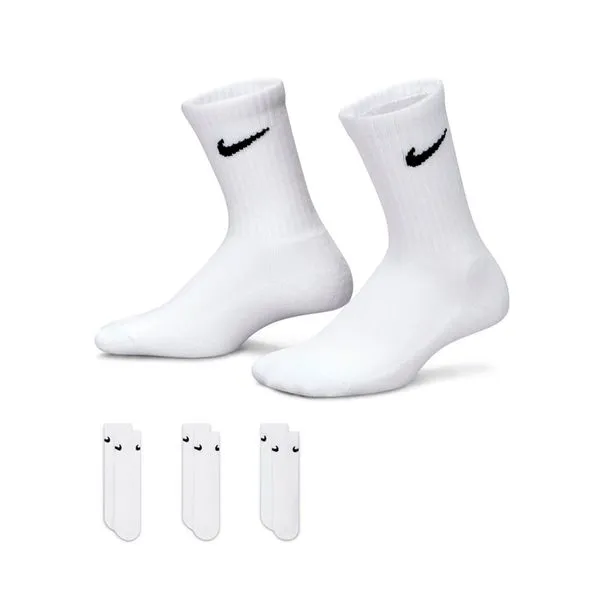 Meia Nike Basic No Show 3 Pares Infantil - 4 à 5 anos