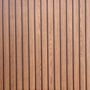 Papel de Parede Adesivo Ripado Madeira Escuro Autocolante para Sala e Quarto 10 Metros OEM Papel de Parede Adesivo Ripado Madeira Escuro Autocolante 10 Metros OEM
